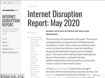 internetdisruption.report