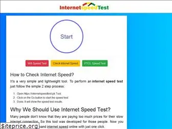 internetspeedtest.pk
