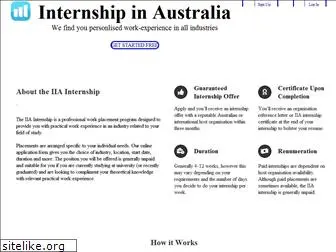 internshipinaustralia.com
