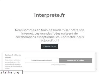 interprete.fr