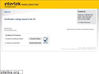 intertekukcertification.co.uk