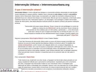 intervencaourbana.org
