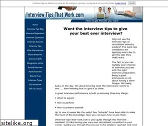 interview-tips-that-work.com