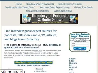 interviewguestsdirectory.com