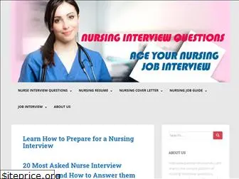 interviewquestionsfornurses.com