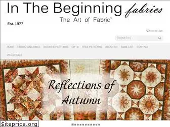 inthebeginningfabrics.com