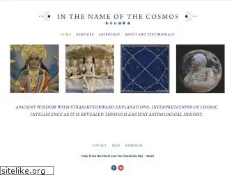 inthenameofthecosmos.com