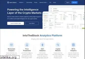 intotheblock.com