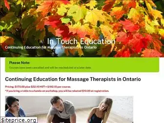 intoucheducation.com