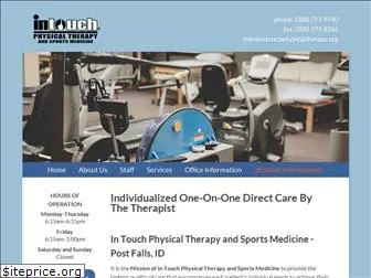 intouchphysicaltherapy.org