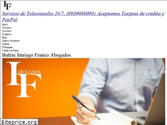 intriagofrancoabogados.com