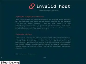 invalidhost.com