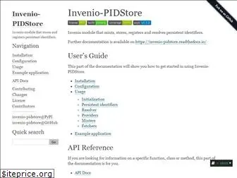invenio-pidstore.readthedocs.io