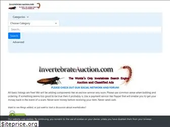 invertebrateauction.com