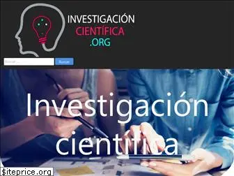 investigacioncientifica.org