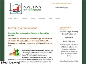 investingforretirement.ca