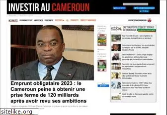 investiraucameroun.com