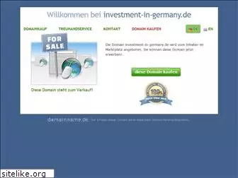 investment-in-germany.de