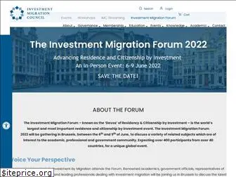 investmentmigrationforum.org