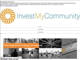 investmycommunity.com