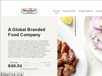 investor.hormelfoods.com