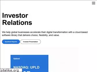 investor.uplandsoftware.com