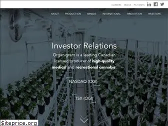 investors.organigram.ca
