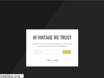 invintagewetrust.com