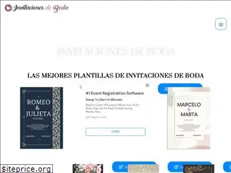 invitacionesdebodagratis.com