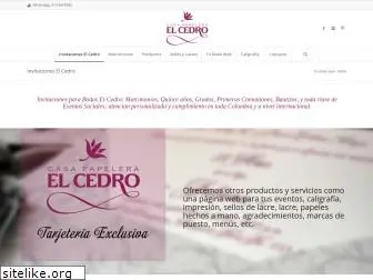 invitacioneselcedro.com