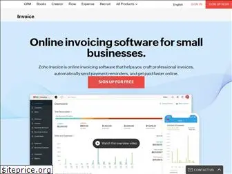 invoice.zoho.com