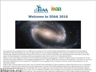 ioaa2016.in