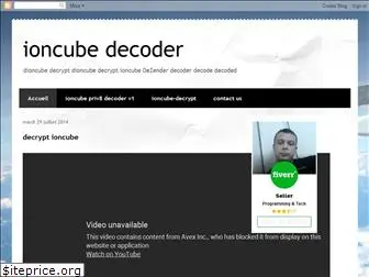 decode ioncube online free decode ioncube online free