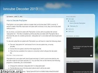 ioncube 10 decoder download