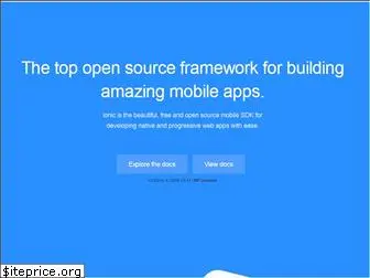 ionicframework.com