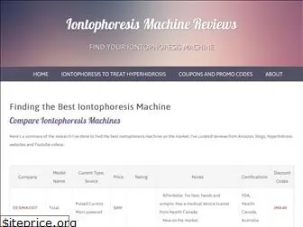 iontophoresismachinereviews.com