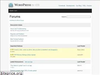 ios.forums.wordpress.org