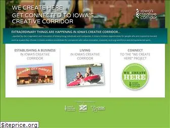 iowascreativecorridor.com