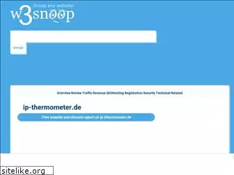 ip-thermometer.de.w3snoop.com