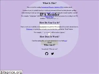 ipa-reader.xyz