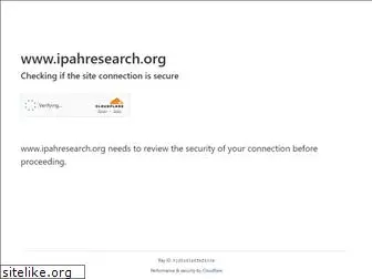 ipahresearch.org