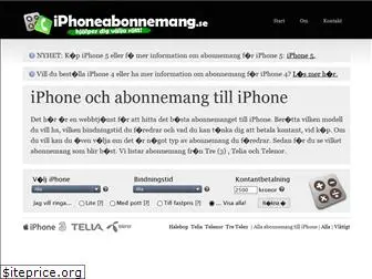 iphoneabonnemang.se