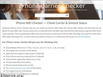 iphonecarrierchecker.com