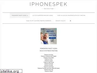 iphonespek.com