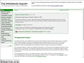 ipperwashinquiry.com