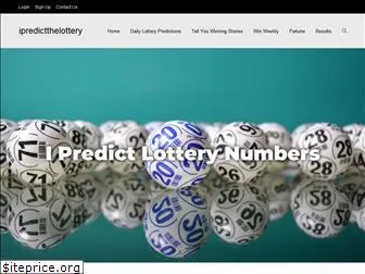 ipredictthelottery.com