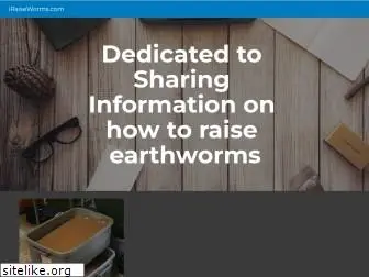 iraiseworms.com