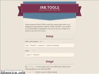 irb.tools