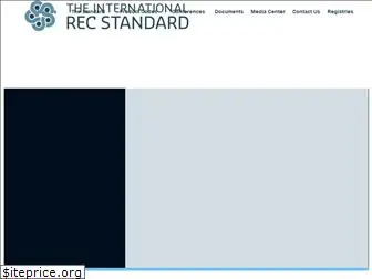 irecstandard.org