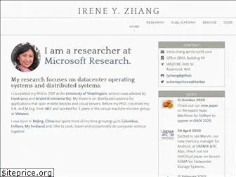 irenezhang.net